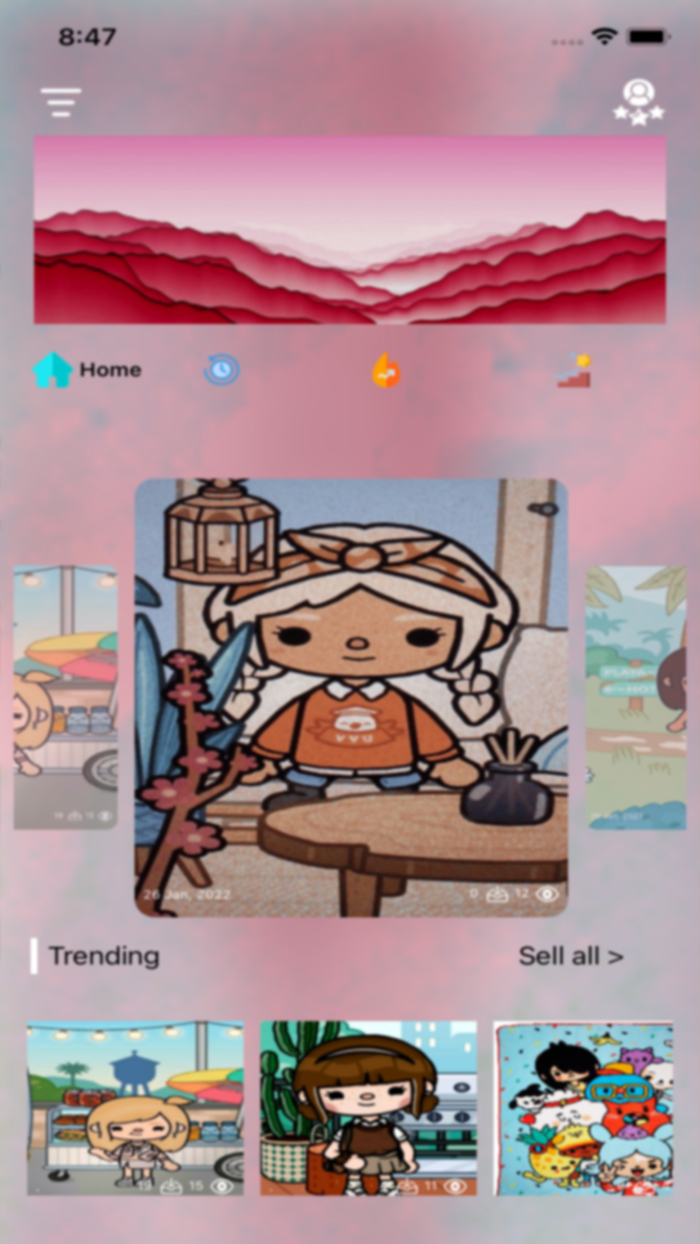 HD Toca wallpapers collection