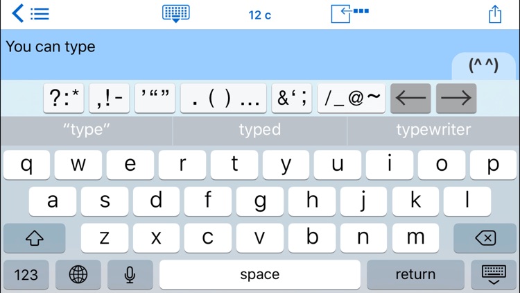 Easy Mailer English Keyboard