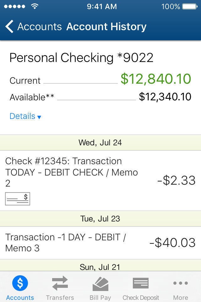 Vibe Credit Union Mobile screenshot 3