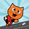 Cat Rush is a simple yet very addictive game where you have to avoid speedy cars and collect mouses on the street