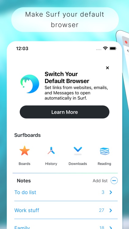 Surf browser screenshot-6