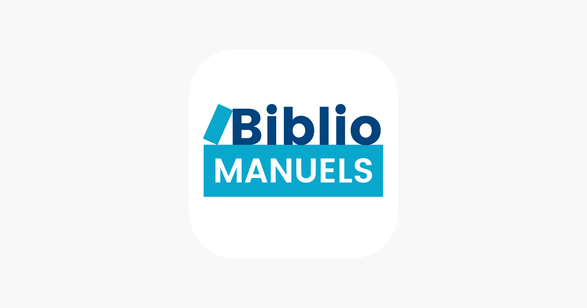 ‎Biblio-Manuels Dans L’App Store