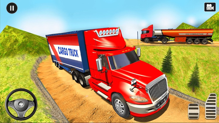 Offroad Cargo Truck Driving screenshot-5