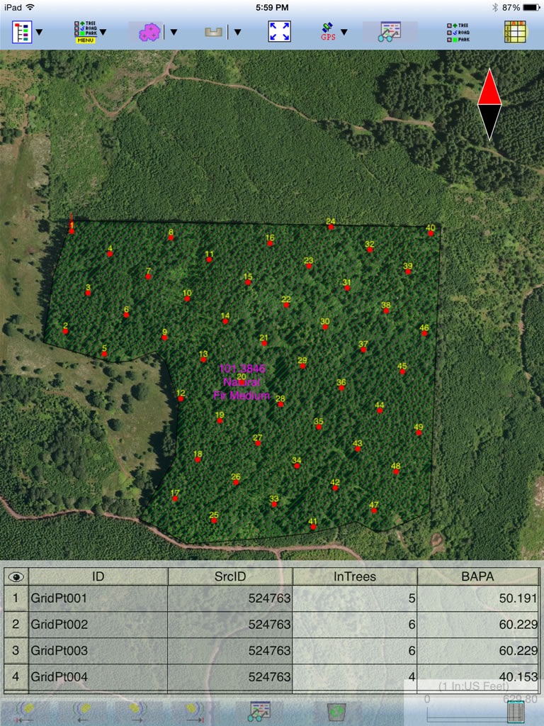 Forester GPS GIS II screenshot 4