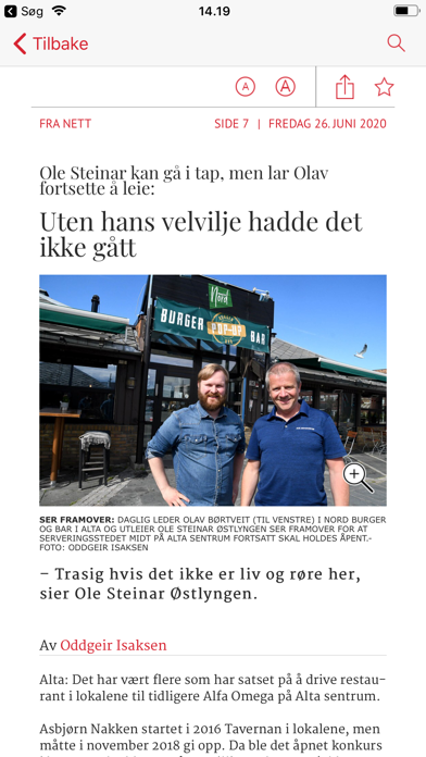 Finnmark Dagblad eAvis screenshot 4