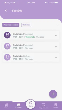 Game screenshot Psicomanager para Pacientes apk