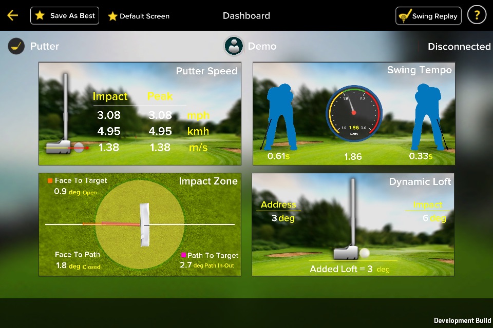 iTrainerGolf screenshot 3