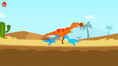 Dinosaur island Games for kids screenshot 2