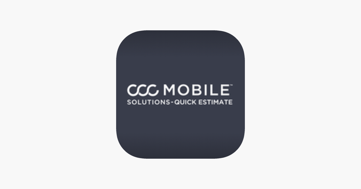 CCC Mobile™ - Quick Estimate on the App Store