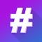 Icon Hashtag : For Social Media