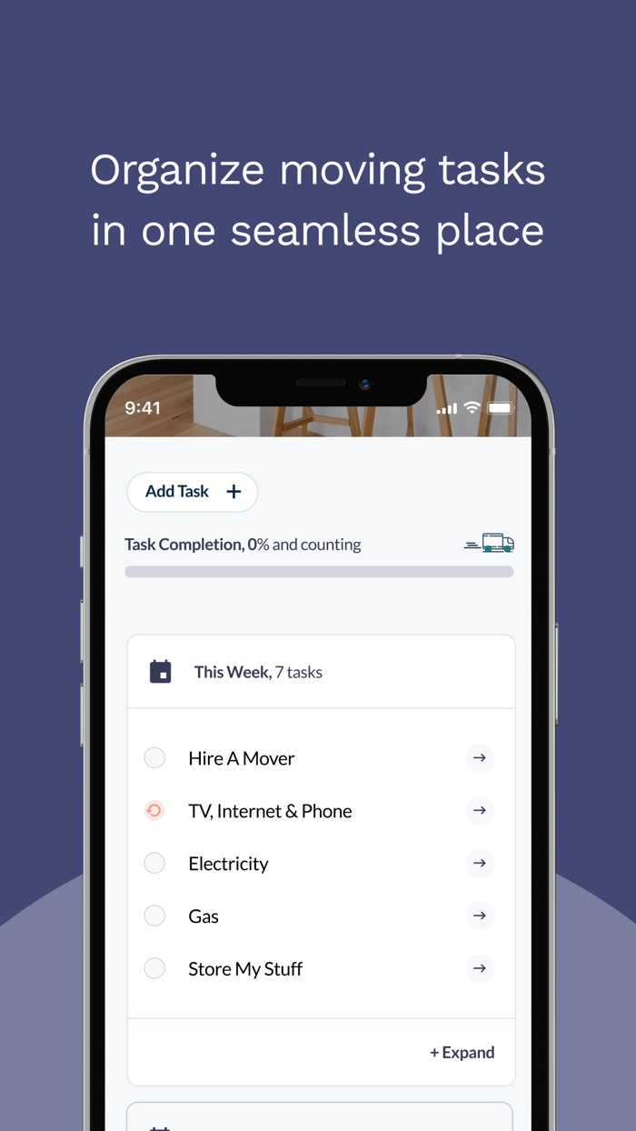 MoveSnap Moving Concierge App