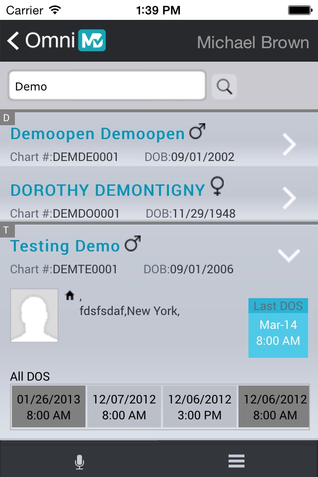 OmniMD EHRLite screenshot 3