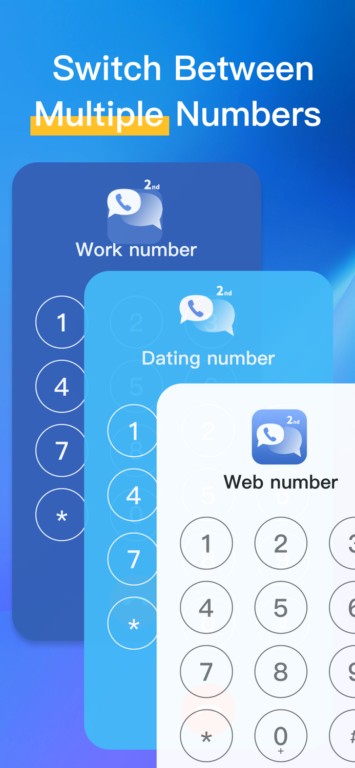 2nd Text - Second Phone Number