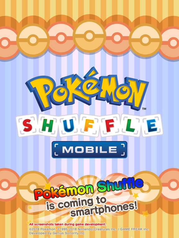 Pokémon Shuffle Mobile iPad app afbeelding 1