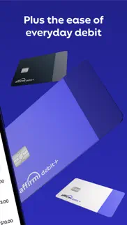 affirm debit+ iphone screenshot 2