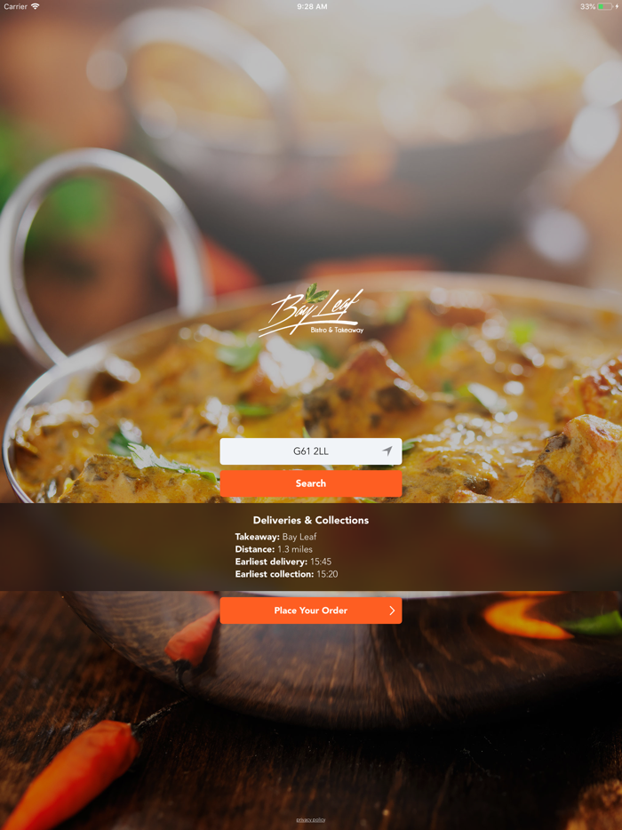 Bay Leaf Bistro  Takeaway