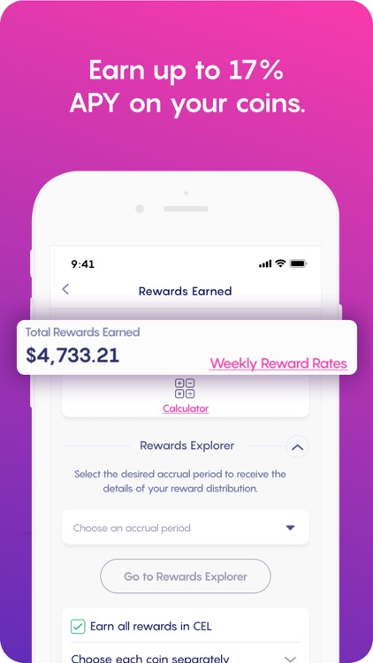 Celsius: Earn & Borrow Crypto screenshot-4