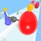 Balance the air for balloon girls, easily defeat your enemies and pass the obstacles