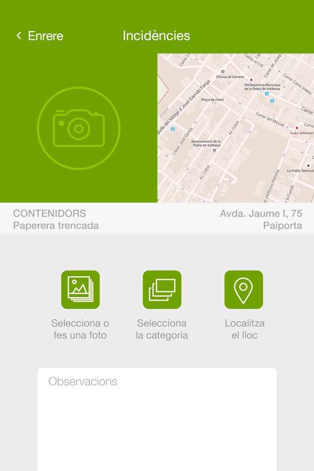 Paiporta info screenshot 3