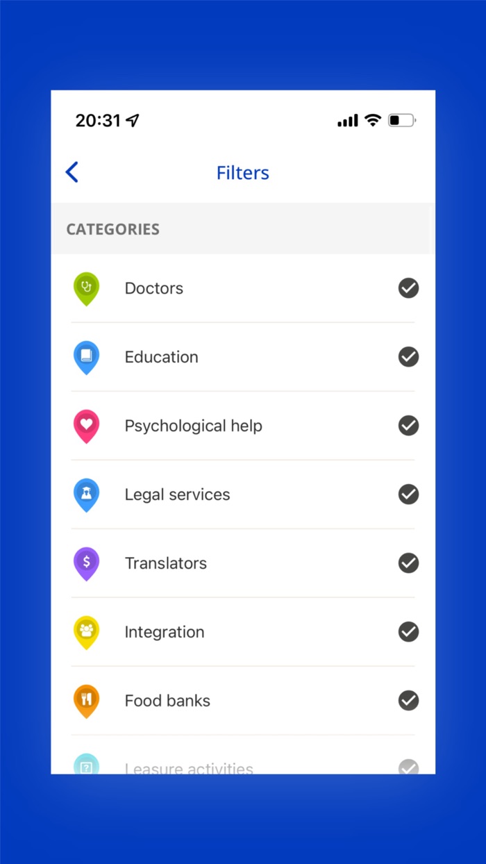 Umapa Ukrainian Community Map
