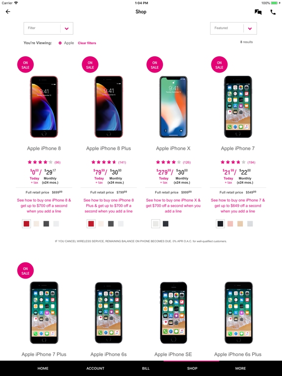 T-Mobile screenshot 3