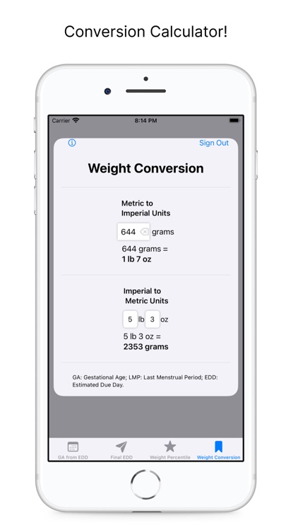 Fetal Growth Projection screenshot-3