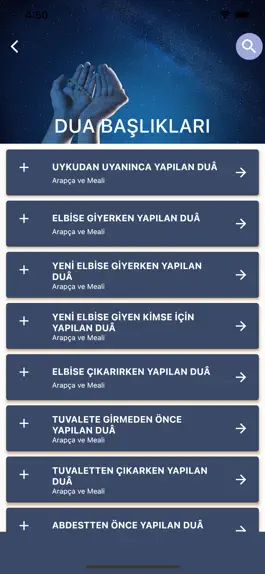 Game screenshot Yeni Günlük Dualar ve Zikirler apk