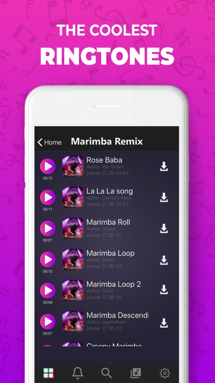 Ringtones: for iPhone
