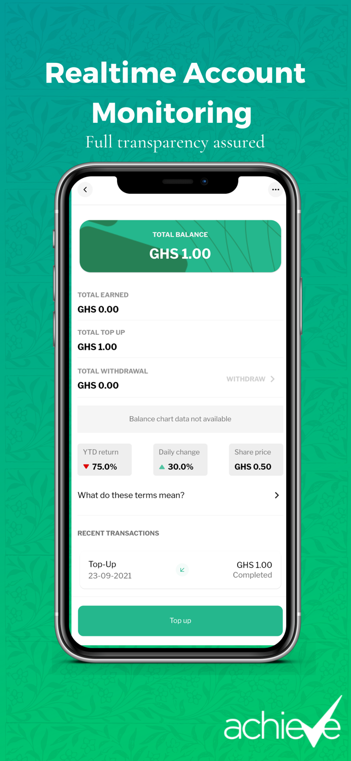 Achieve - Save and Invest