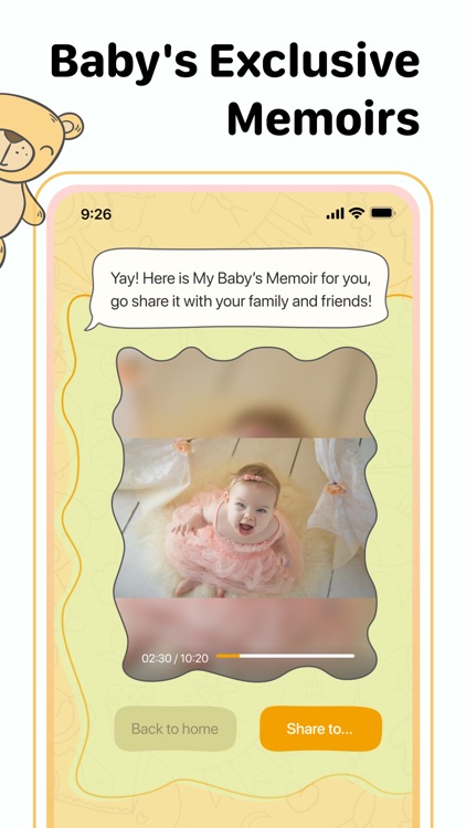 Baby Memoirs-kid's video album screenshot-5