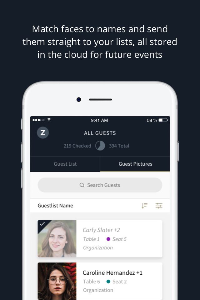 Guest List App | zkipster screenshot 3