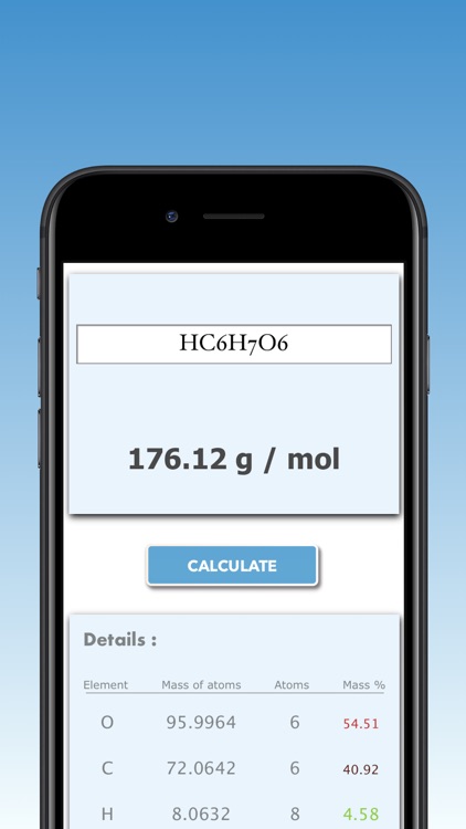 Molar Mass Calculator Pro screenshot-5