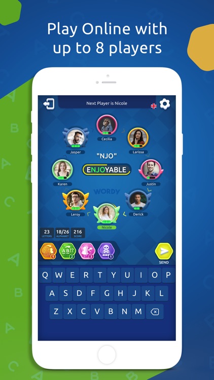Wordy - Multiplayer Word Game screenshot-0