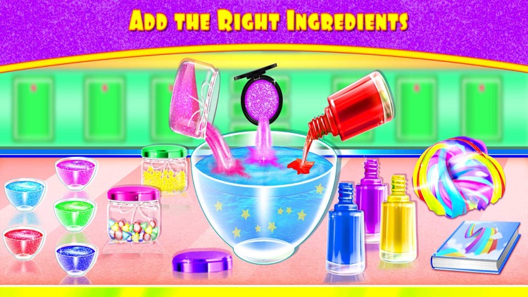 Slime Makeup Mixing Game