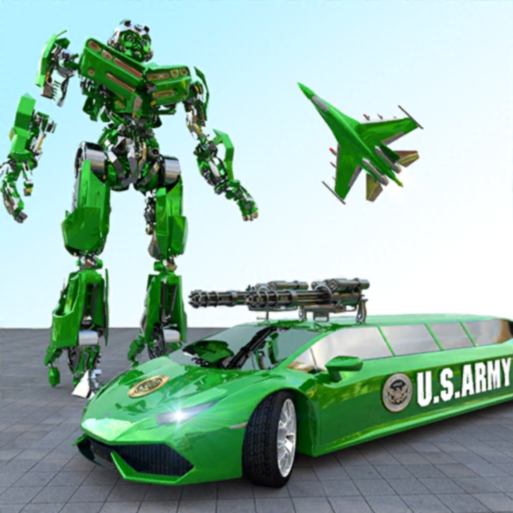 Get Flying Limo Car Robot: Flying for iOS, iPhone, iPad Aso Report