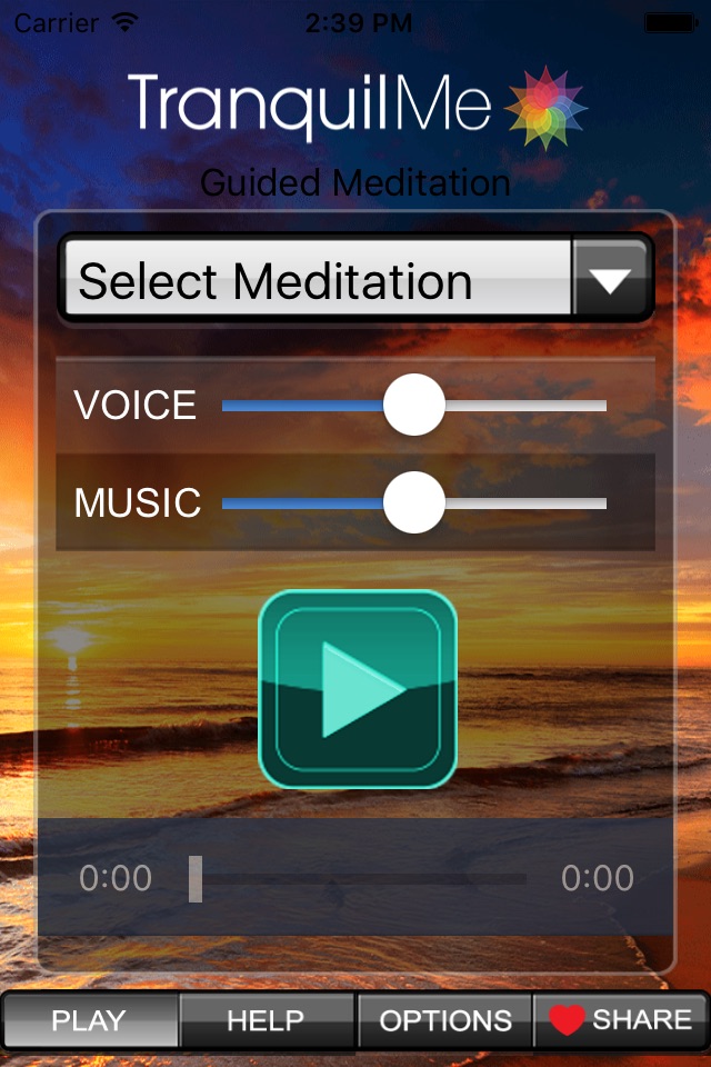 Tranquil Me meditation screenshot 2