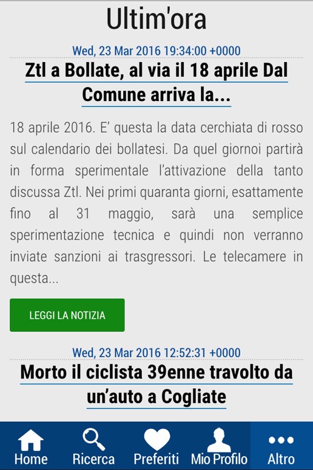 Il Notiziario Edicola Digitale screenshot 2