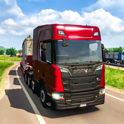 Euro Cargo Truck Driving Games Icon