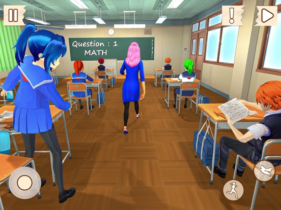 Anime Girl High School Student screenshot 3