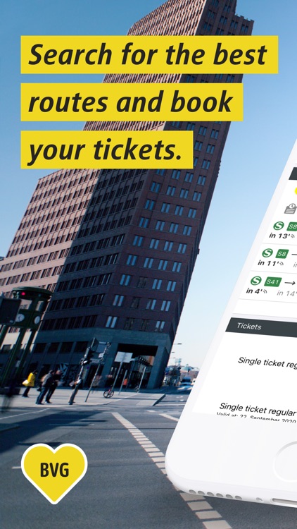 BVG Fahrinfo: Routes & Tickets screenshot-0