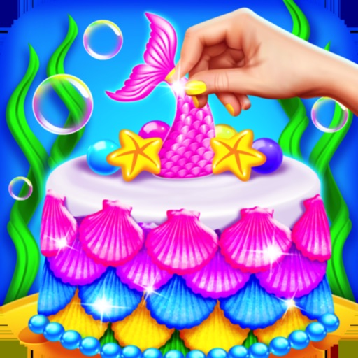 Mermaid Cake Maker Chef iOS App