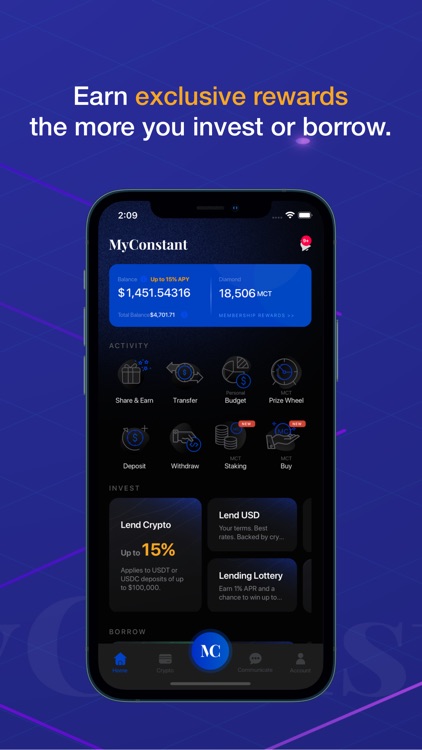 Myconstant - P2P lending