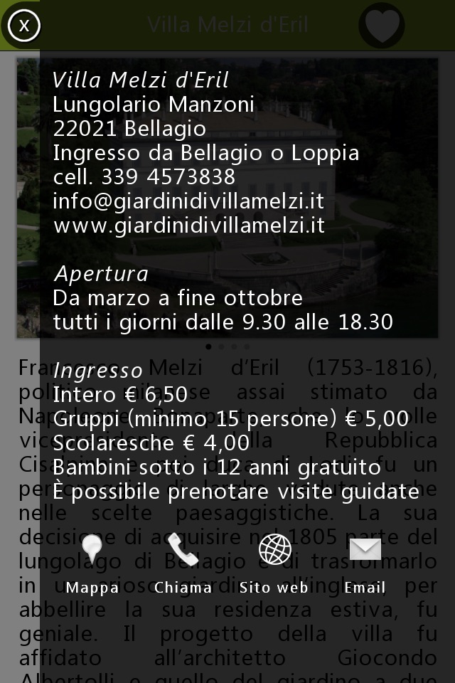 Gardens of Lake Como screenshot 3