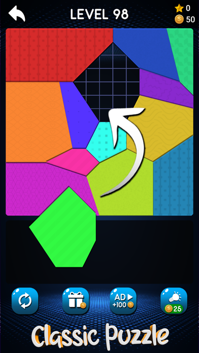 Pazzel: New Tangram Puzzles screenshot 2