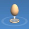 Jump on the platforms with your egg and try not to break it