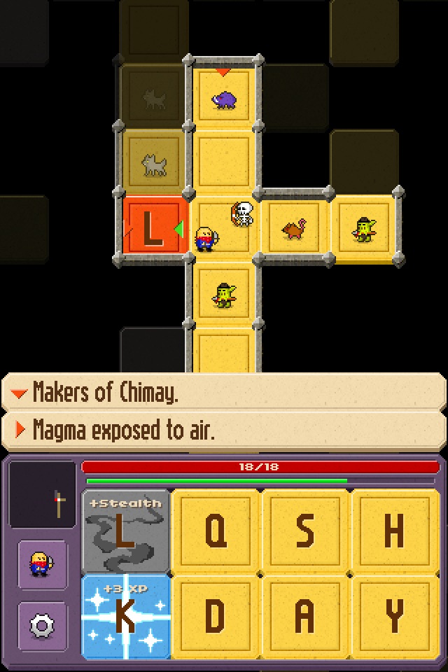 Crossword Dungeon screenshot 2