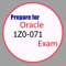 This app includes more than 300 questions to prepare for Oracle exam 01Z-071