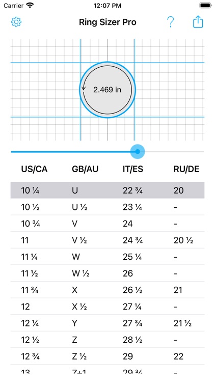 Ring Sizer Pro