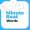 MinuteBeat Words is a simple FREE anagram word game that challenges players to create the longest word possible in 60 seconds from 9 random letters