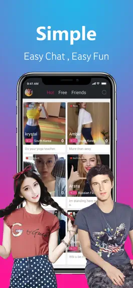 Game screenshot HiNow - Meet & Live Video Chat mod apk